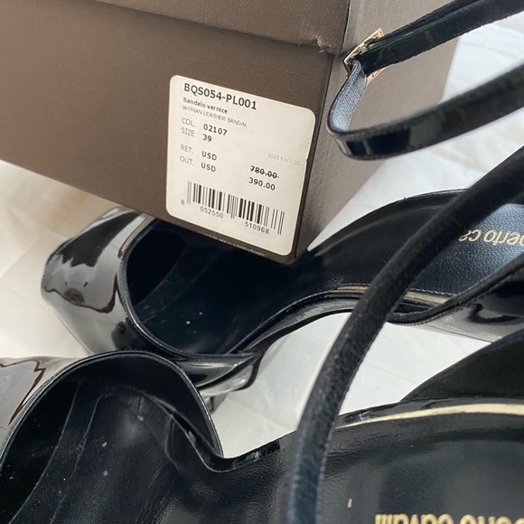 ROBERTO CAVALLI stiletto heel, blk patent leather - Picture 12 of 12